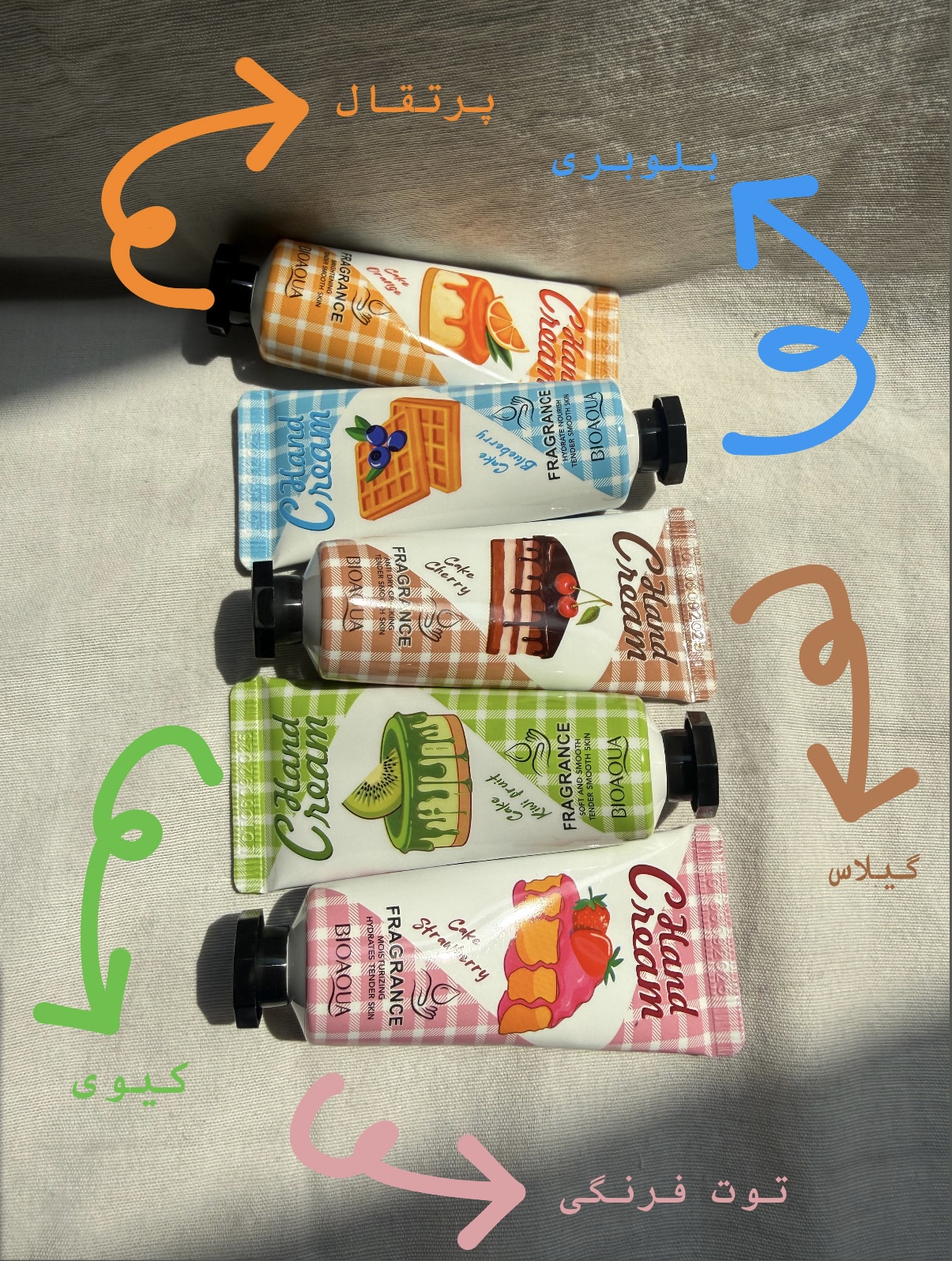 کرم مرطوب کننده دست کیک سادور Sadoer